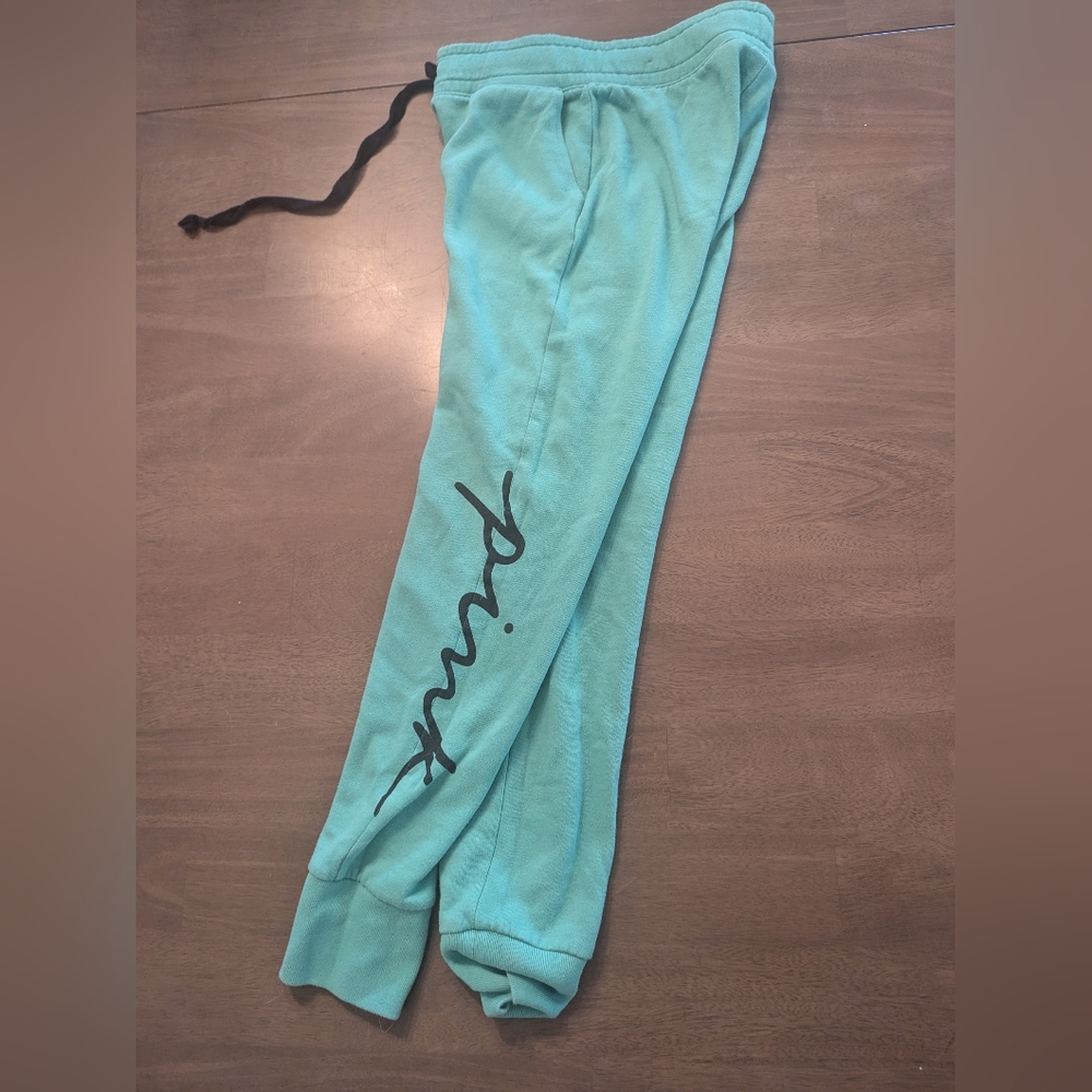 Green PINK joggers xs